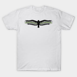 Fly With Pride, Raven Series - Agender T-Shirt